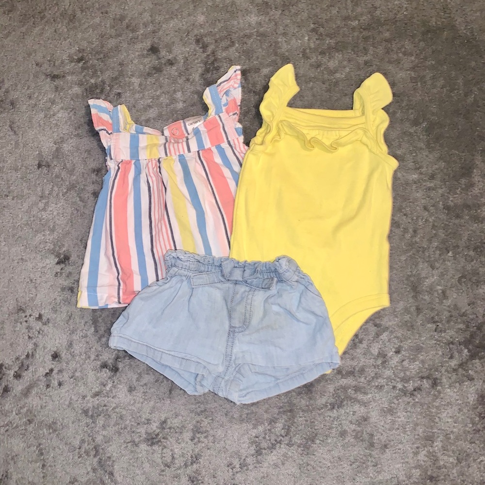 6M. 3 piece set